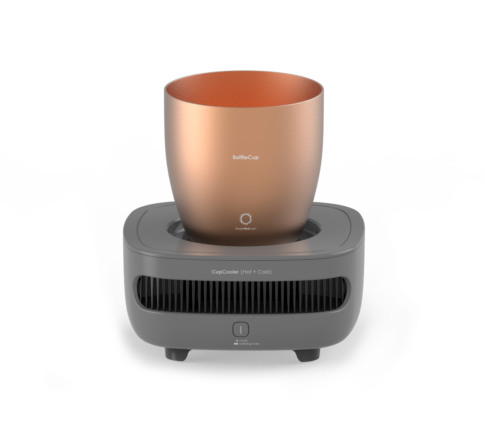 Allocacoc CupCooler Hot + Cold UK - Grey