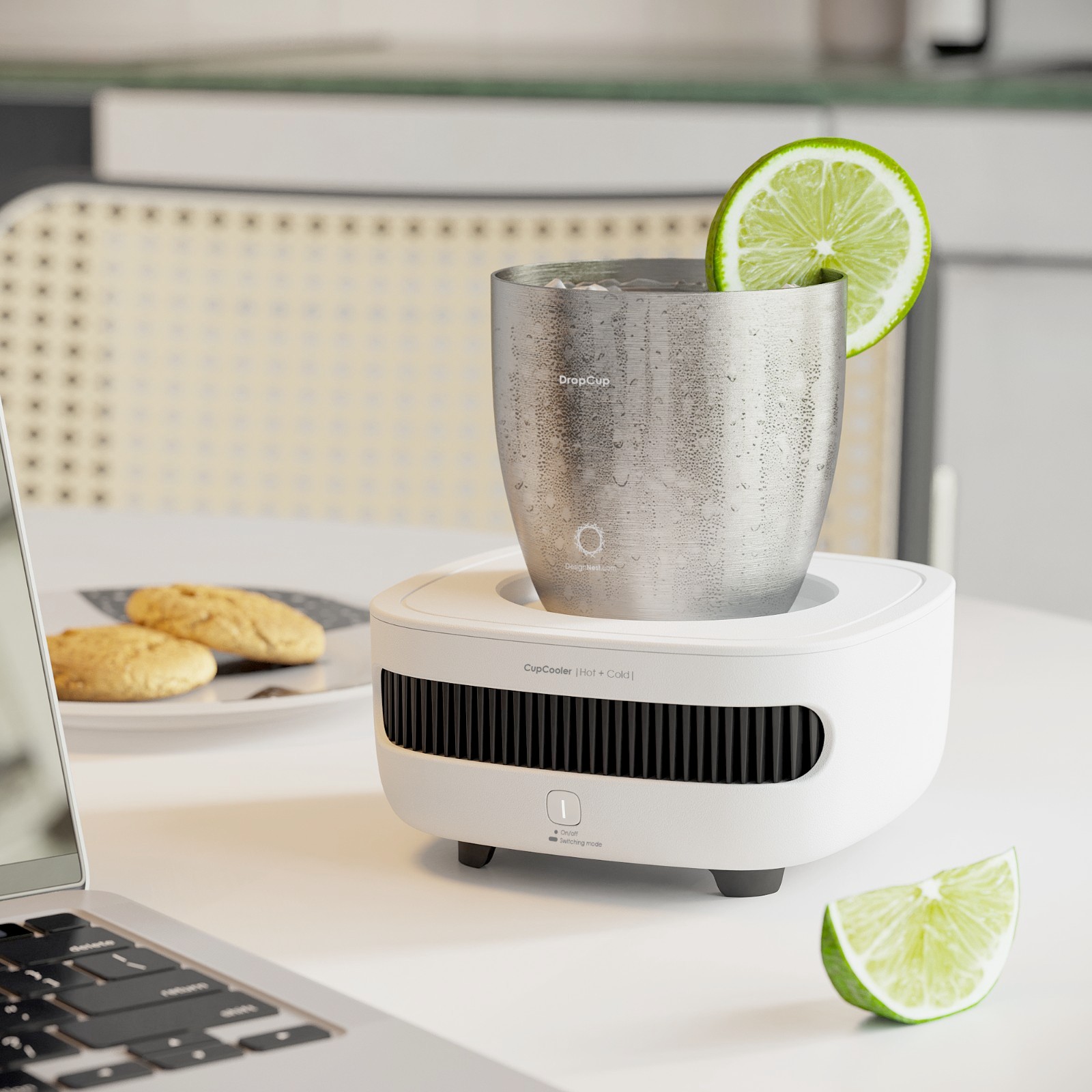 Allocacoc CupCooler Hot + Cold UK - White