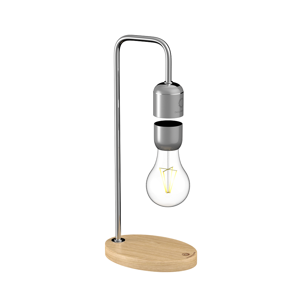 Allocacoc Levitating Lamp UK - Grey