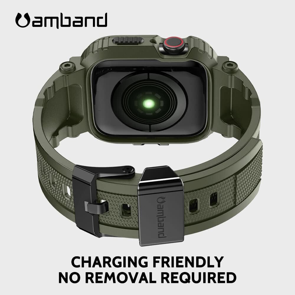 Amband M1 Sport Series-3 Apple Watch 8/7/6/5/4/3/2/1/se - Green