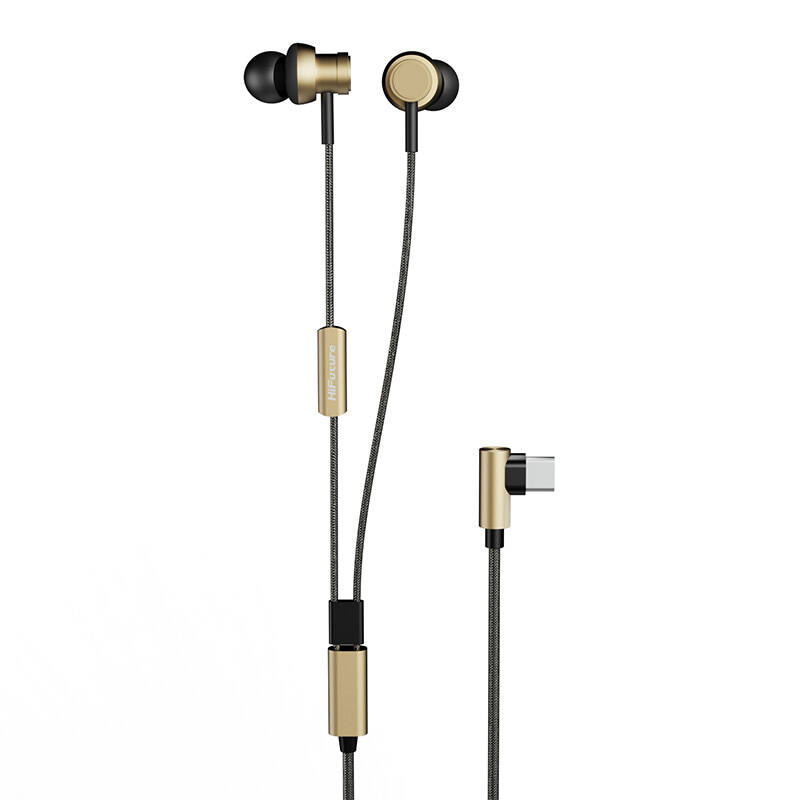 HiFuture Hi5 Wired Earphones - Champagne