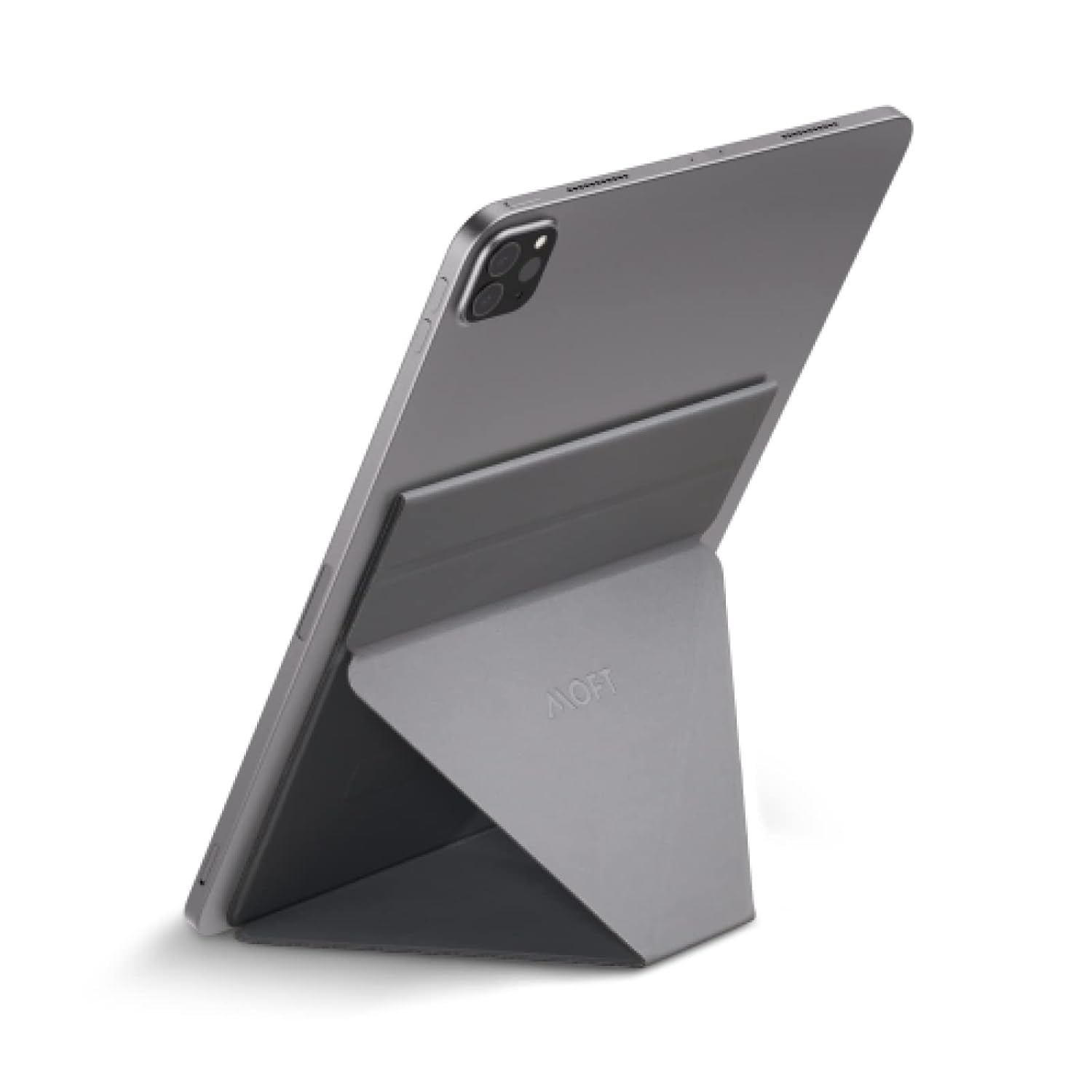 Moft Invisible Slim Adjustable Tablet Stand Compatible with Tablets up to 12.9 inch - Grey