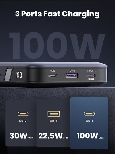 UGREEN Nexode Power Bank 20000mAh - Grey