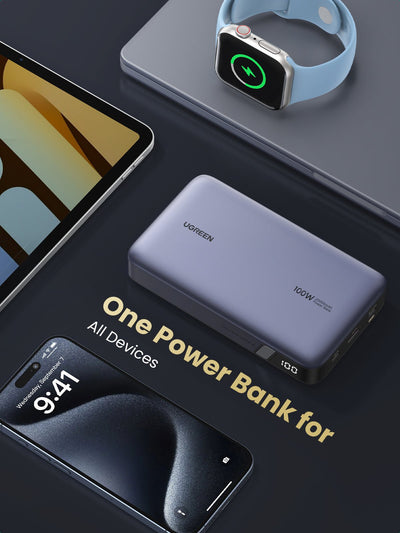 UGREEN Nexode Power Bank 20000mAh - Grey
