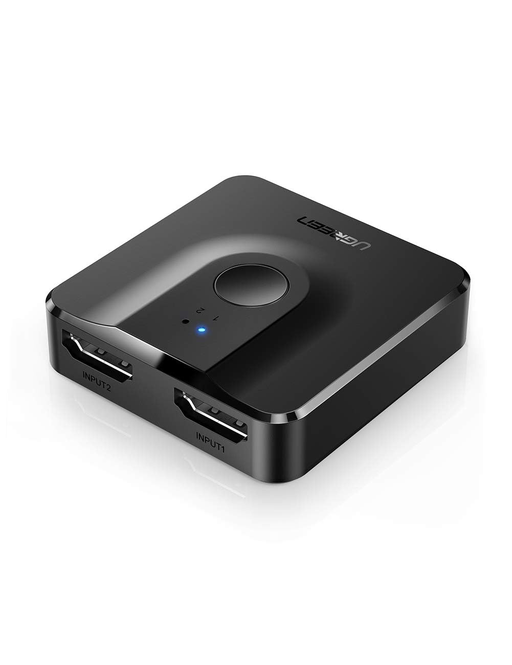 UGREEN 2 In 1 Out HDMI Switcher 4K@60Hz - Black