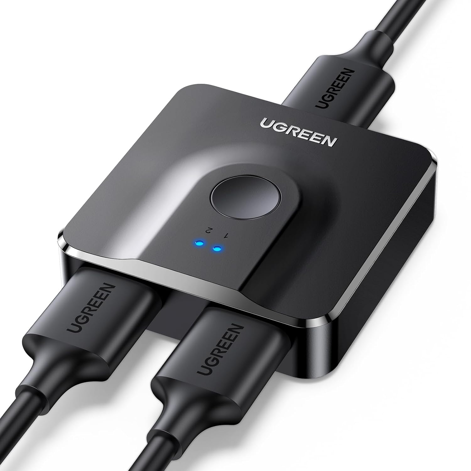UGREEN 2 In 1 Out HDMI Switcher 4K@60Hz - Black