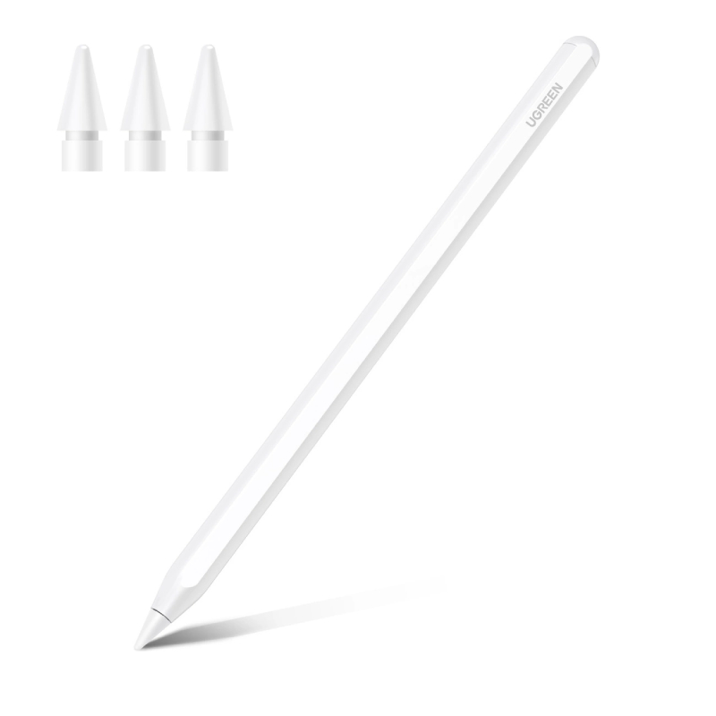 UGREEN Stylus With Wireless Charging For iPad Tablets - White