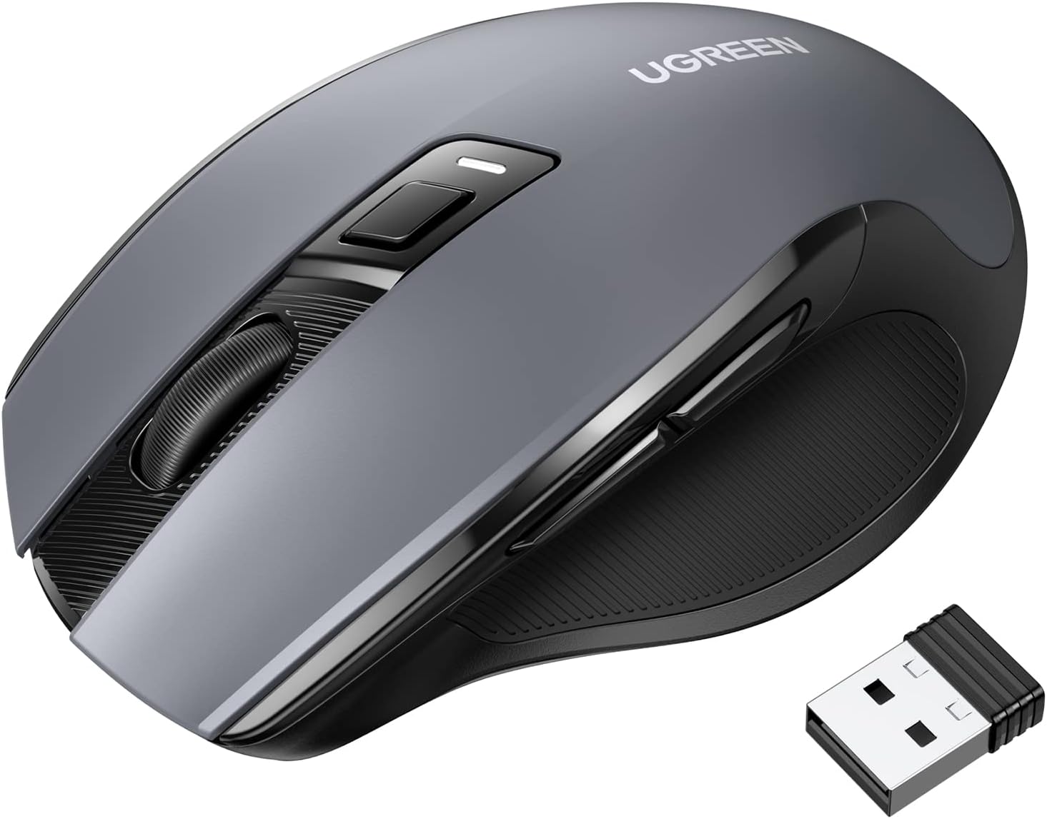 UGREEN Ergonomic Wireless Mouse 2.4G 4000DPI Silence Design