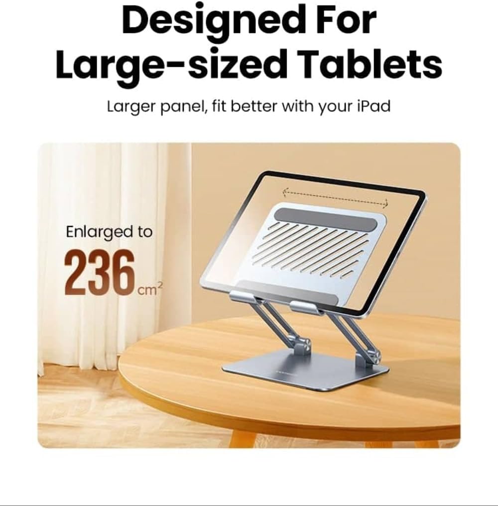 UGREEN LP339 Foldable Aluminum Laptop Stand - Silver