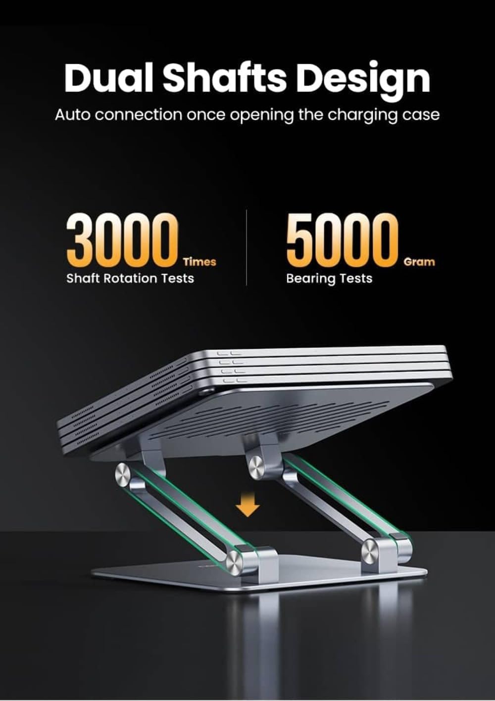 UGREEN LP339 Foldable Aluminum Laptop Stand - Silver