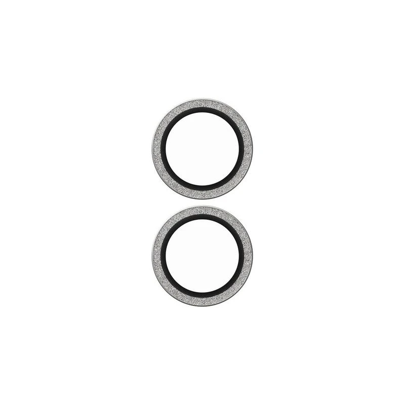 PanzerGlass Camera Lens Protector Glitter for iPhone 16 Series Silver - 6.1" & 6.7"