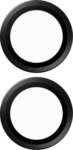 PanzerGlass Camera Lens Protector Glitter for iPhone 16 Series Black - 6.3" & 6.9"