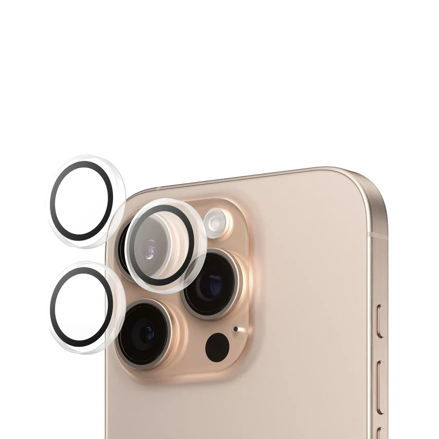 PanzerGlass® Hoops™ Transparent Lens Protector iPhone '24 6.3" | 6.9" Rings