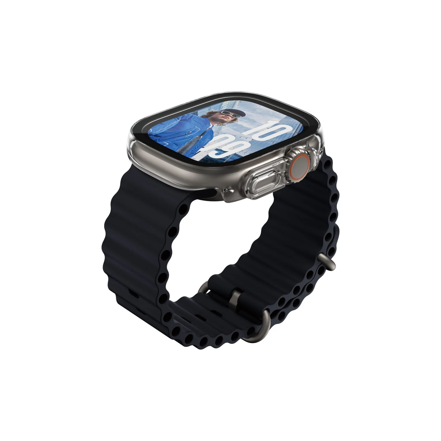 PanzerGlass Screen Protector Snappie Full Body Slim Transparent For Apple Watch Ultra