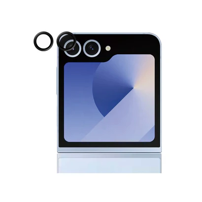 PanzerGlass Camera Protector Lens for the Samsung Galaxy Z Flip 6 Rings Black