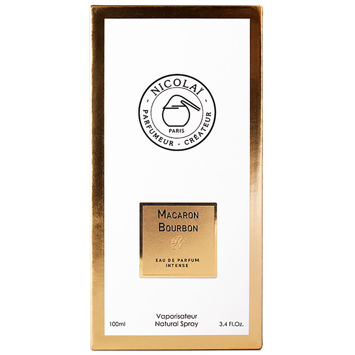 Nicolai Macaron Bourbon Unisex Eau de Parfum Intense Spray - 100ml