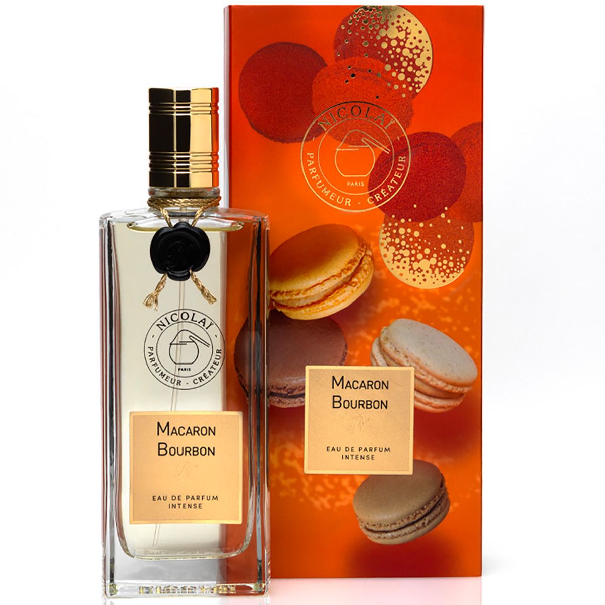 Nicolai Macaron Bourbon Unisex Eau de Parfum Intense Spray - 100ml