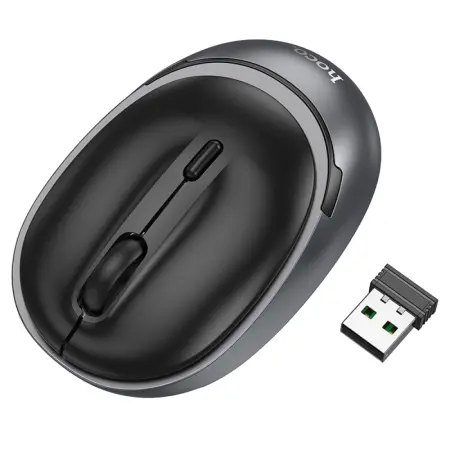 Hoco GM34 Nuevo Dual Mode Business Wireless Mouse - Gray White