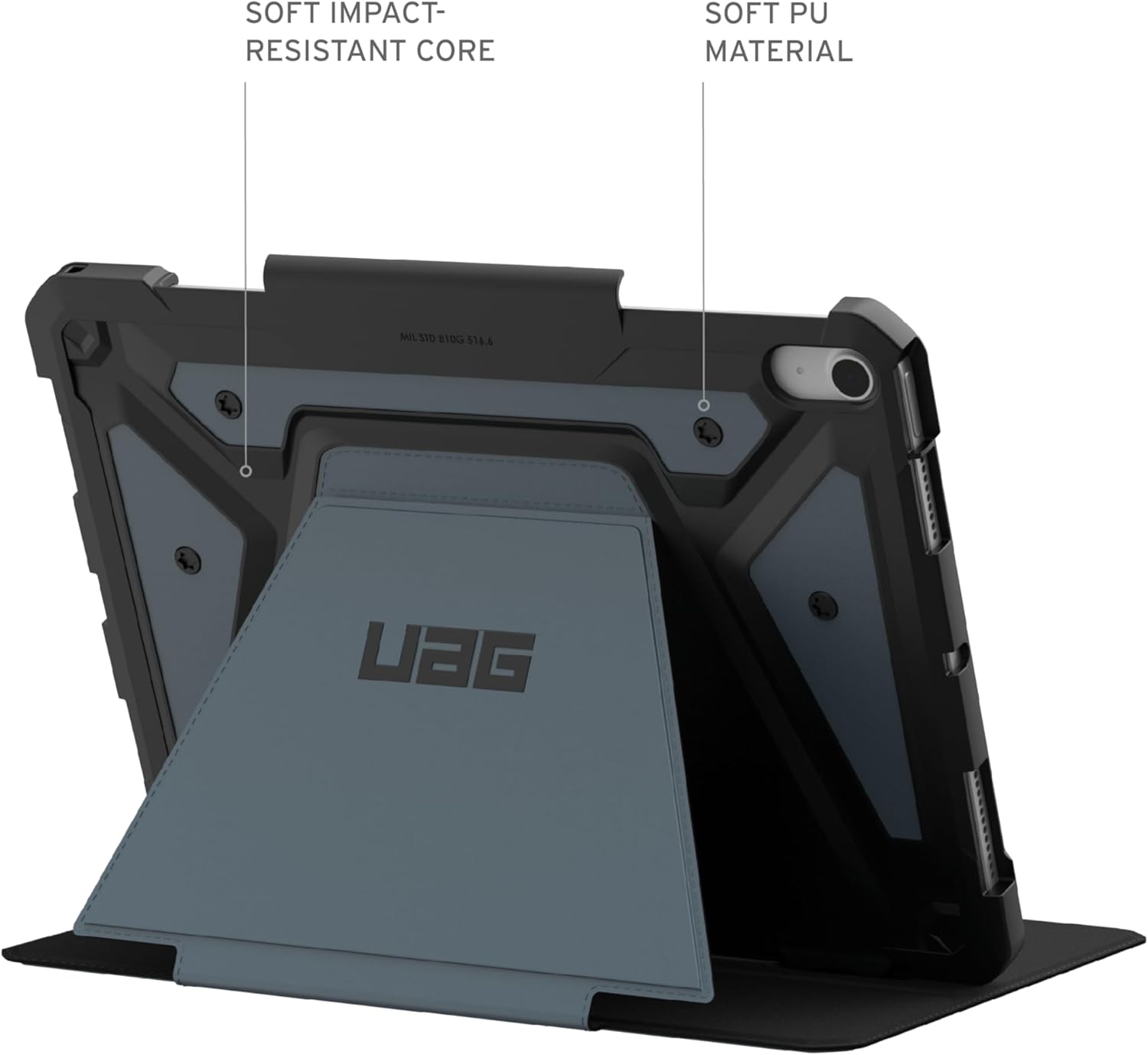 UAG iPad Air 11"/10.9" (2020-2024) Gen6/5/4 Metropolis SE - Cloud Blue