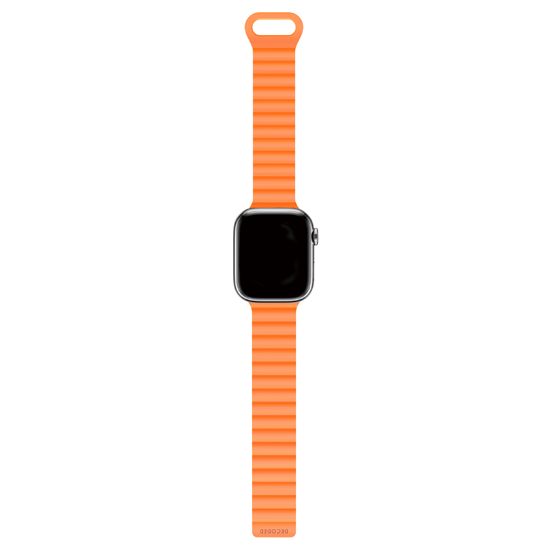 Decoded Apple Watch 49/45/44/42 mm Gen 1-10-SE Silicone Magnet Traction Loop Strap Lite - Apricot