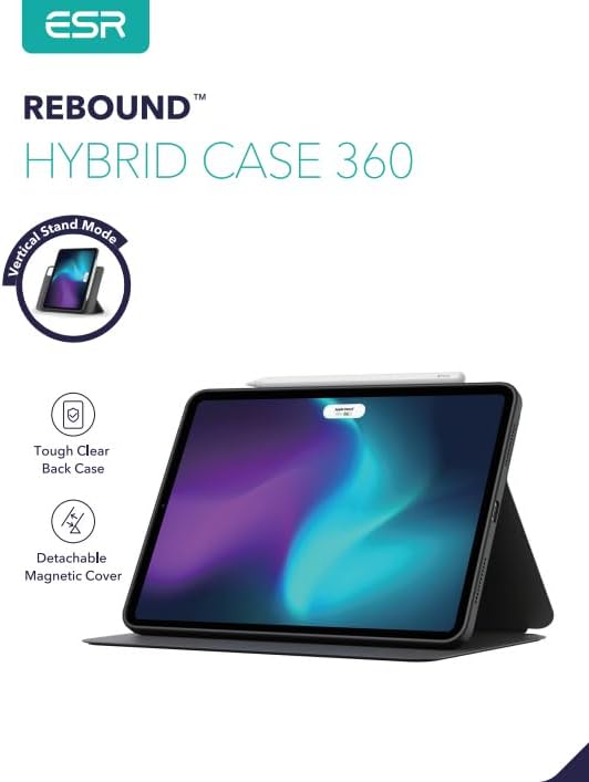 ESR iPad Air 11" 2024 Rebound Hybrid 360 Case
