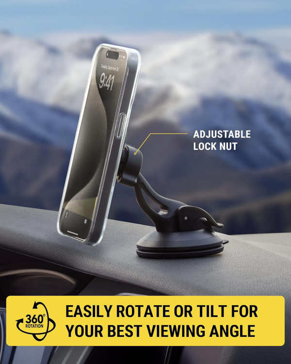 Scosche MagicMount&trade; Select Magsafe Window/Dash Mount - Black