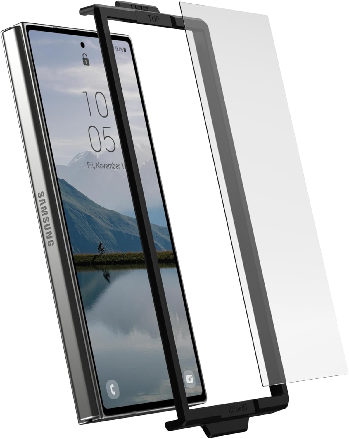 UAG Compatible with Samsung Galaxy Z Fold 6 Glass Shield Screen Protector - Clear