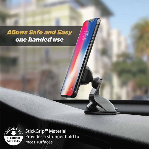 Scosche MagicMount Select Magnetic Window/Dash Mount - Black