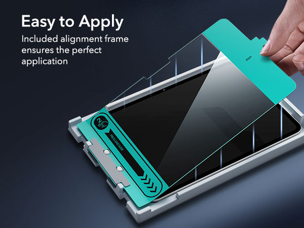 ESR iPad Pro 11" (2024) Tempered-Glass Screen Protector Clear 1 Pack