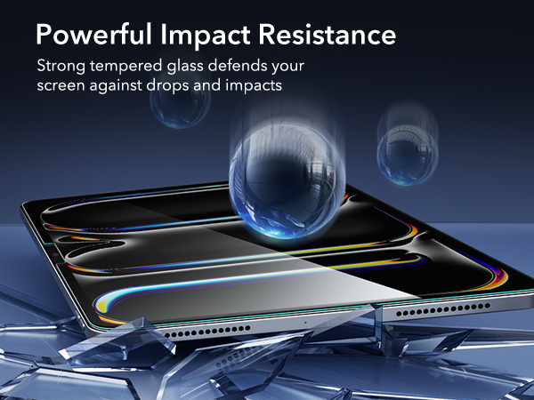 ESR iPad Pro 11" (2024) Tempered-Glass Screen Protector Clear 1 Pack