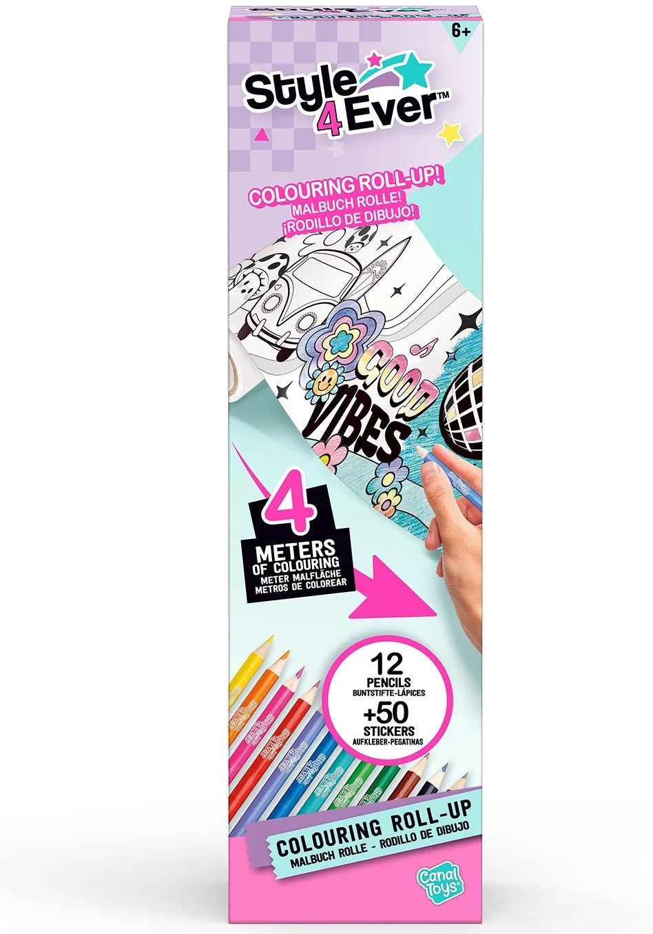 Canal Toys Coloring Roll-Up