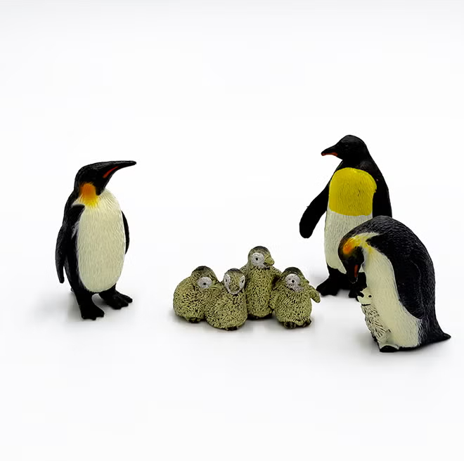 Galaxy Toys 4 Penguin Figurines Set