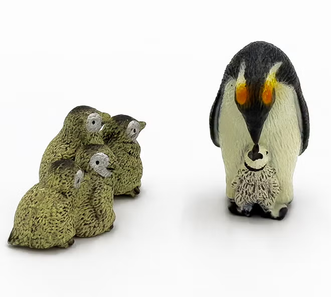 Galaxy Toys 4 Penguin Figurines Set