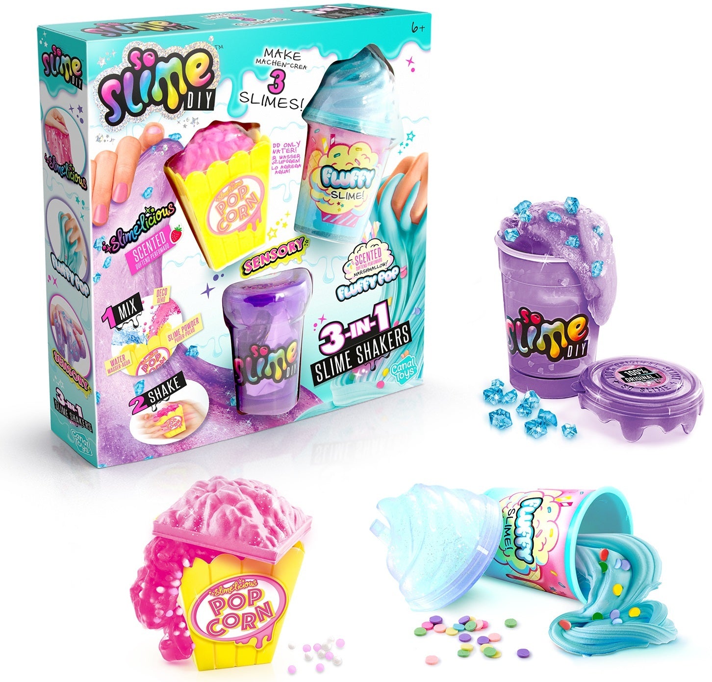 Canal Toys So Slime 3-in-1 Slime Shakers
