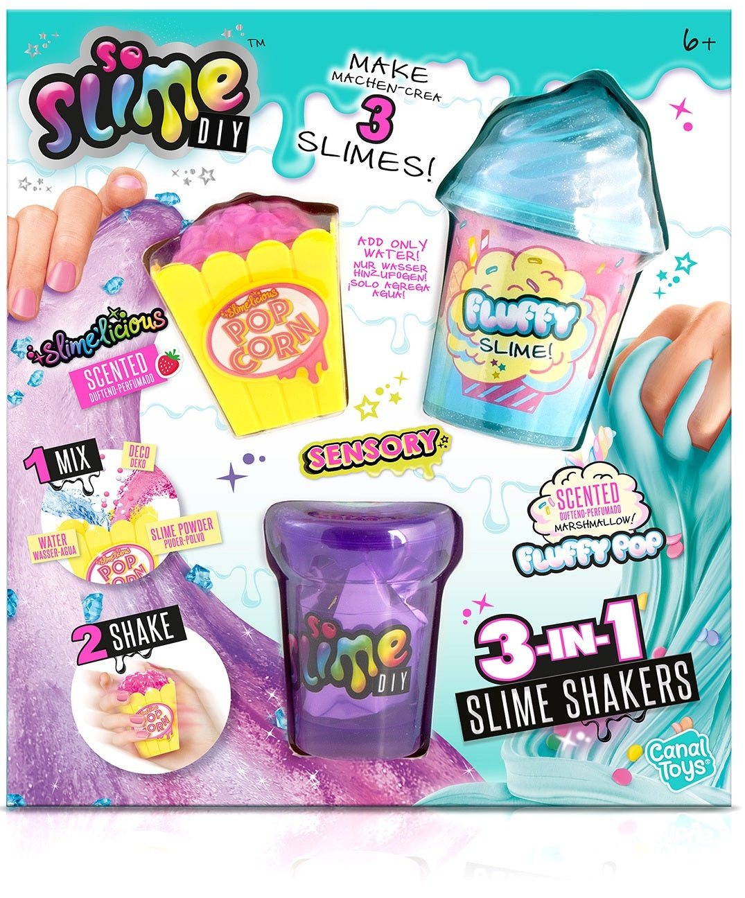 Canal Toys So Slime 3-in-1 Slime Shakers