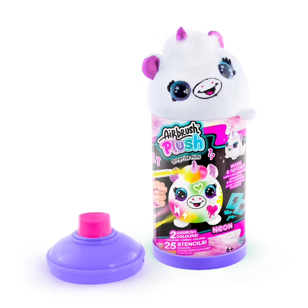 Canal Toys Airbrush Plush - Neon Mini Mystery Kit