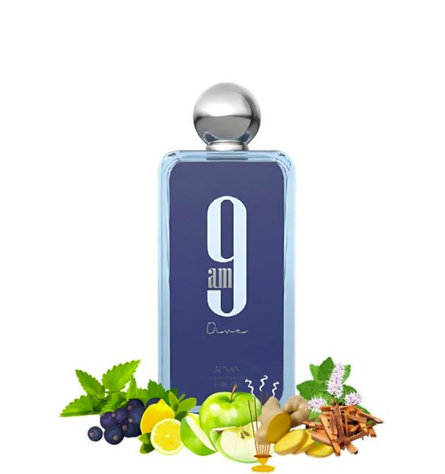 AFNAN Unisex 9 Am Dive EDP Spray 3.4 oz Fragrances 100ml