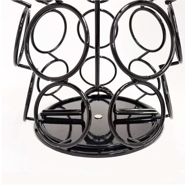 Nifty Solutions 35 Pod Carousel K-Cups Pack Storage – Black