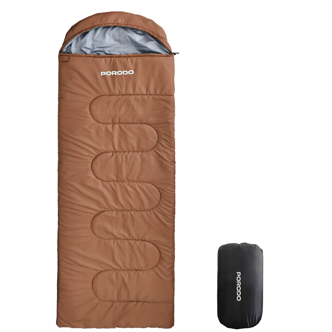 Porodo Lifestyle Power Heating Sleeping Bag - Brown