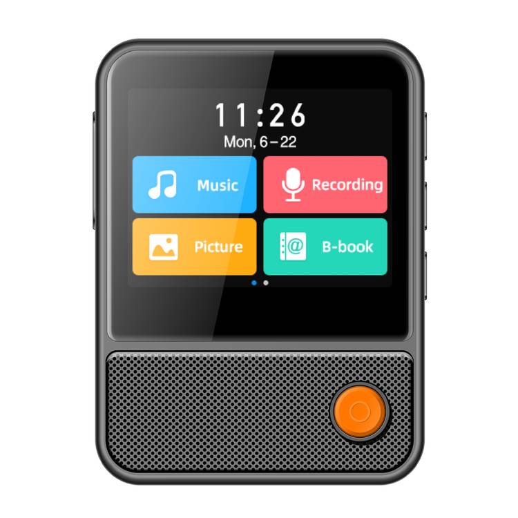 Porodo Soundtec TUNEPOD Speaker MP3 Player FM Radio - Black