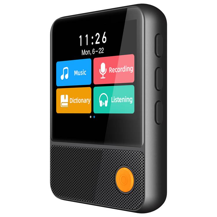 Porodo Soundtec TUNEPOD Speaker MP3 Player FM Radio - Black