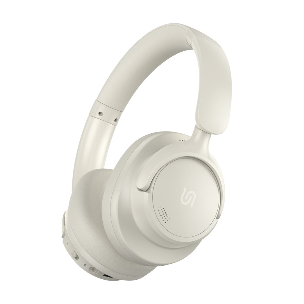 Porodo Soundtec Zen Active Noise-Cancellation Headphone - Beige