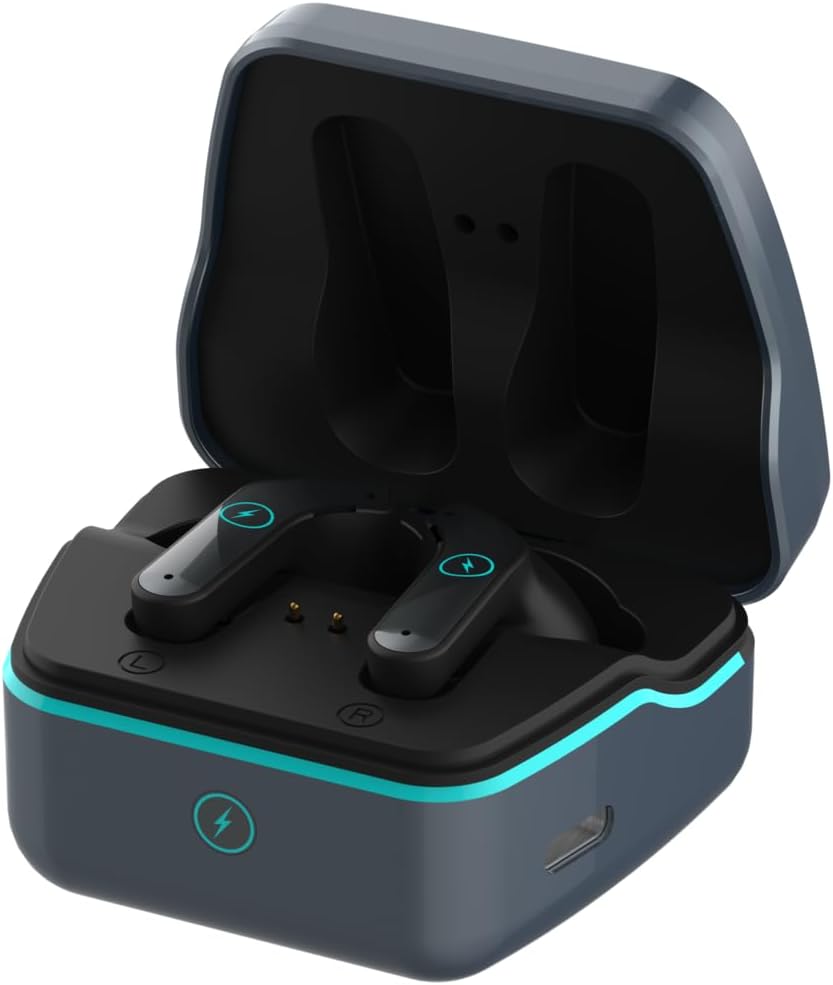 Porodo Gaming Ultra Low-Latency Gaming Earbuds - Black