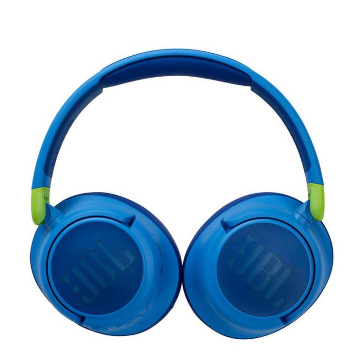 JBL JR460NC Wireless Over-Ear Headphones with Noise Canceling - Blue