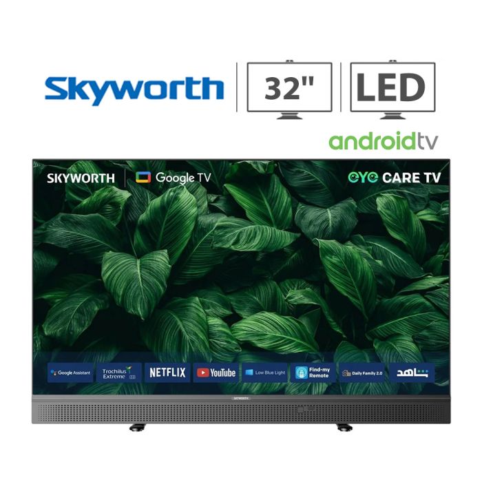 Skyworth 32 Inch LED HD Android Smart TV - LED