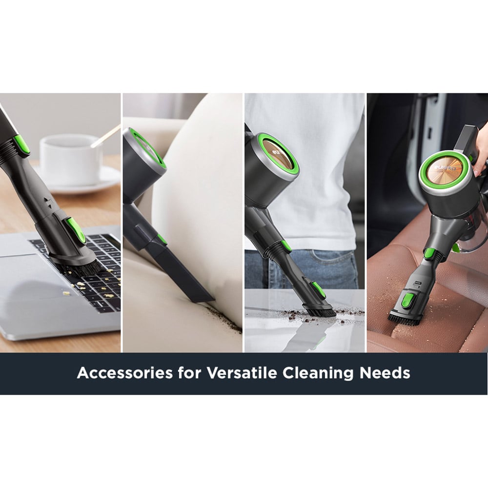 Eureka Cordless Stick Vacuum Cleaner Black/Green - AK7