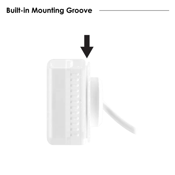 Allocacoc LightCube Extended 3m Cable UK - White