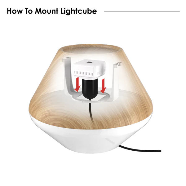 Allocacoc LightCube Extended 3m Cable UK - White