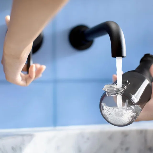 Philips Sonicare Cordless Power Flosser 3000 Oral Irrigator High End, Black