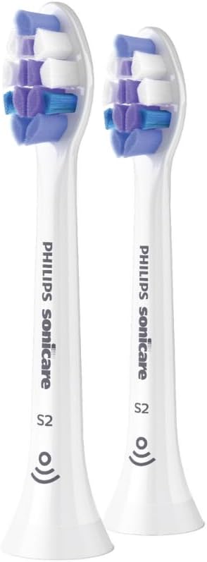 Philips Sonicare Sensitive Brush Head, 2 Pack, White